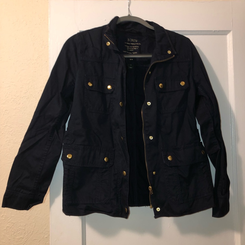 J. Crew Navy Field Jacket